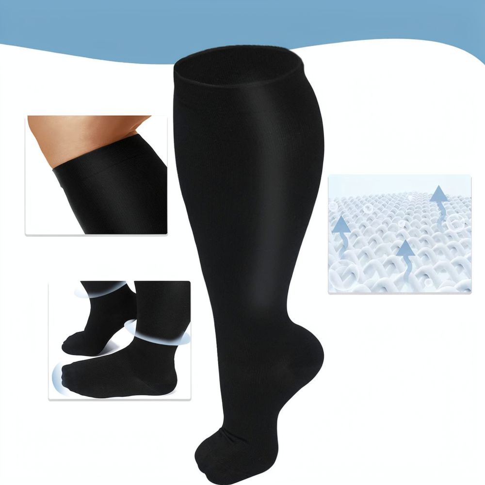 Compression Sleeve Calf - Sportliche Kompressionssocken für Fitness, Laufen und