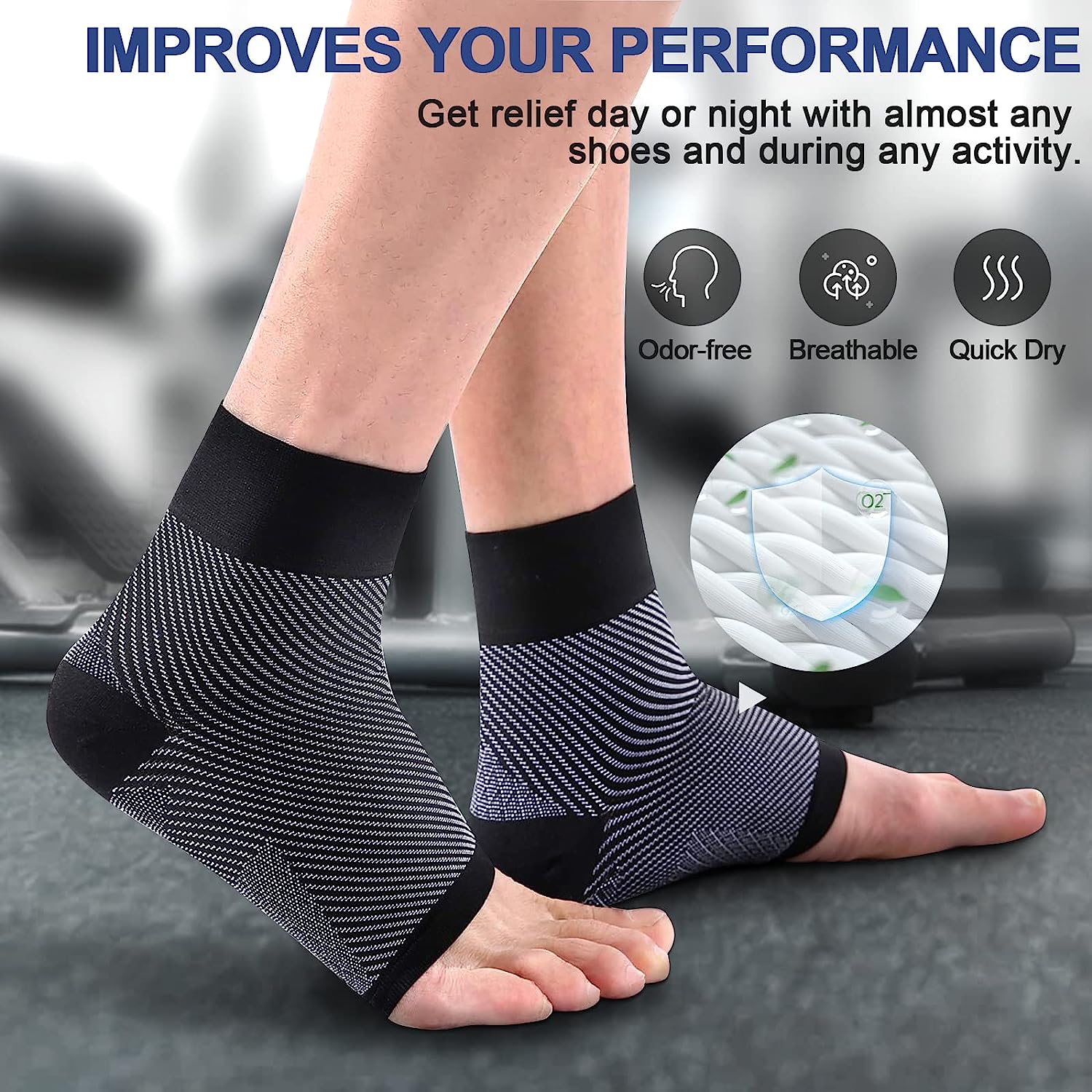 1 Paar Plantarfasziitis-Kompre – Ankle Brace Sock Bewertung und Preis