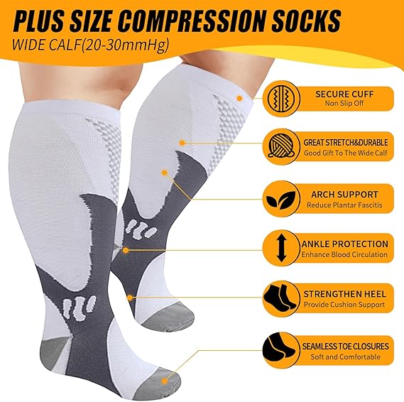 Paare 3xl-7xlplus Größe breite – Compression Sock Medical Bewertung und Preis