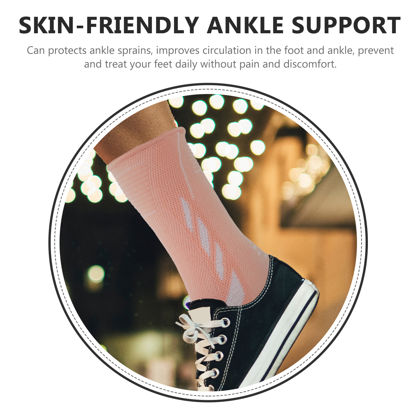 1 Paar Kompressionssocken, Knö – Ankle Brace Sock Bewertung und Preis