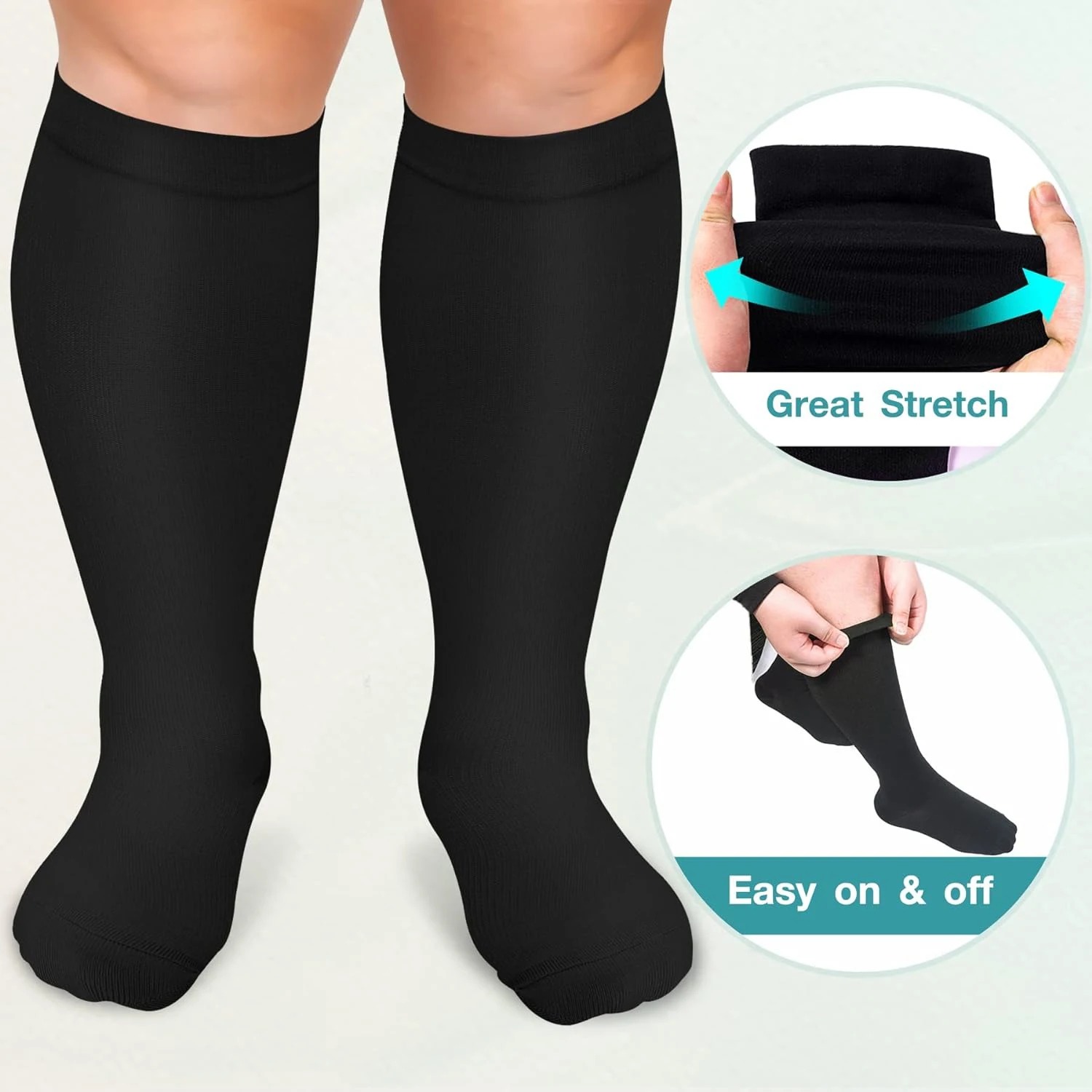 Übergrößen-Kompressionsstrümpf – Compression Sleeve Calf Bewertung und Preis