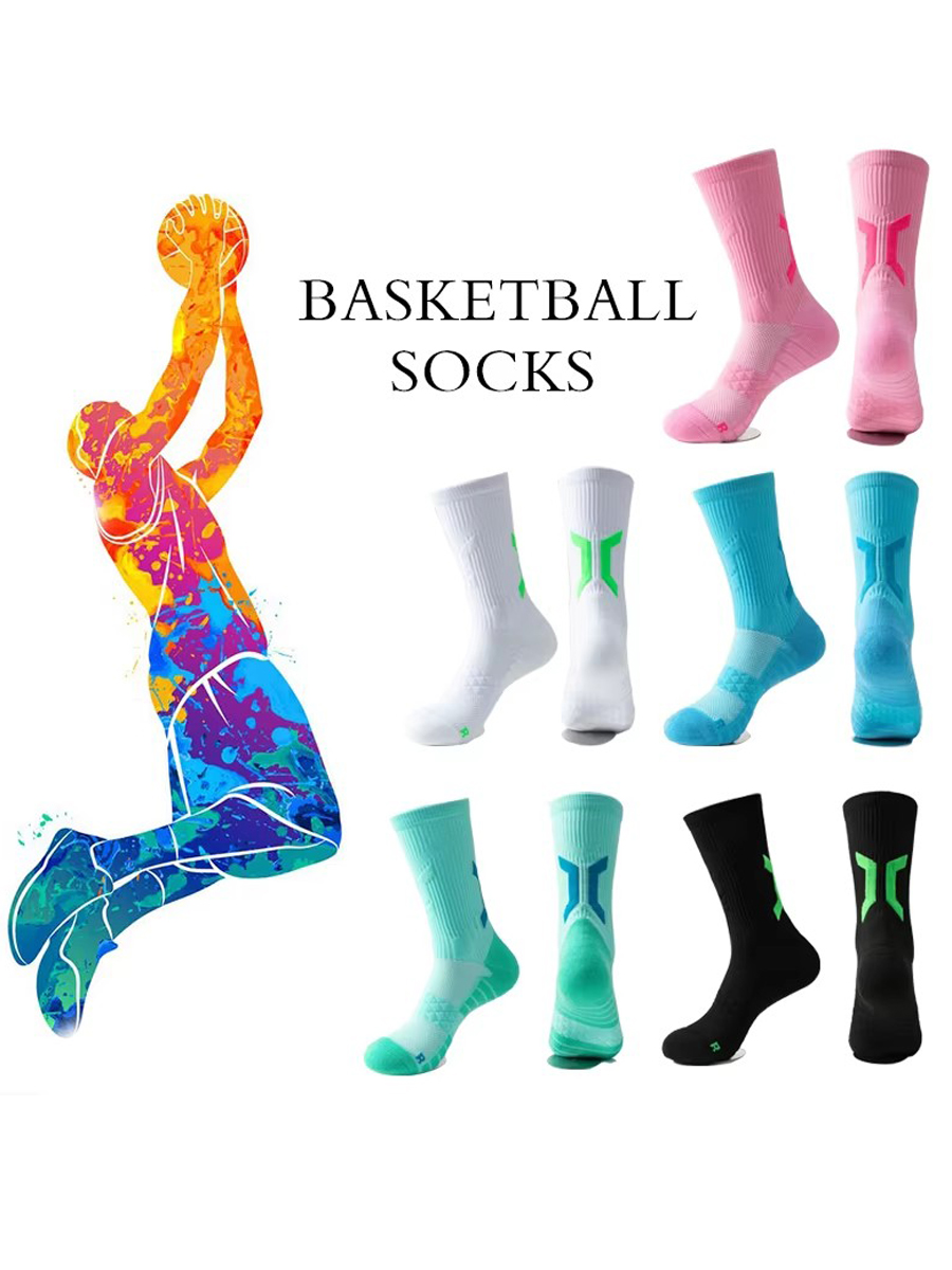 WRELS 1/2/3 Paar Basketballsoc – Athletic Sock Cushion Bewertung und Preis